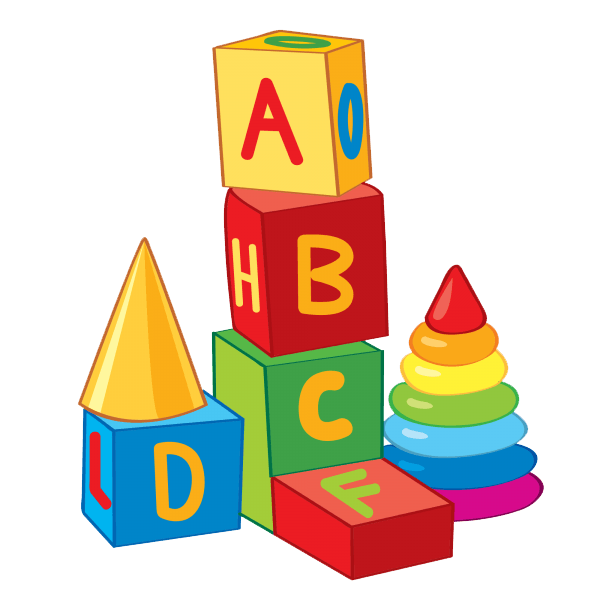 دپارتمان تخصصی کودکان 2 Abc Blocks on transparent background PNG copy