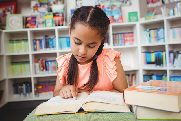 ?Why use textbooks 3 little girl reading book 107420 32223